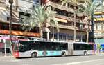 Vectalia Mia 823, Mercedes-Benz Citaro C2 G, Linie 3, Avenida Alfonso el Sabio, Alicante, 13.03.2026