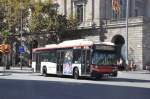 TMB, Barcelona. MAN/Castrosua CS40 City CNG (Nr.1317) in Pla de Palau. (23.10.2014)