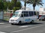 02.07.09,Kleinbus in der Inselhauptstadt Puerto del Rosario auf Fuerteventura.