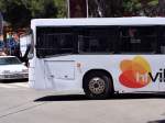 Bus in Es Canar auf Ibiza.Unternehmen: HF Villas