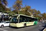 Bus Spanien / Bus Marbella: Castrosua Magnus / MAN der Grupo Avanza / Avanza Bus (Autobuses Portillo), aufgenommen im November 2016 im Stadtgebiet von Marbella.