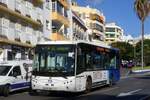 Bus Spanien / Bus Marbella: Castrosua Magnus / MAN der Grupo Avanza / Avanza Bus (CTSA - Autobuses Portillo), aufgenommen im November 2016 im Stadtgebiet von Marbella.