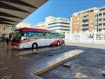 Irizar i4, Wagen 1429, Avanza Torrevieja, wartet am Busbahnhof in Torrevieja am 26.02.2023.