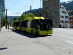 Lichtenstein Bus - MAN Lion`s City  Nr.5  FL 24695 unterwegs auf der Linie 13 in der Stadt Feldkich am 24.05.2011