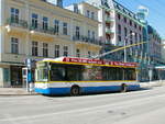 Oberleitungsbus 55 der Městská doprava Mariánské Lázně  am 25.