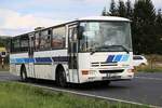 Karosa Linienbus am 19.8.2020 in Tepla auf der Fahrt nach Marienbad in Tschechien.