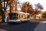 Skoda-Irisbus 24Tr #57 wartet am Goetheplatz, 15.