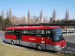 SOR C10.5 von Arriva (ex Veolia Transport) in Pardubice. (12.3.2014)