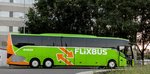 Dieser Setra S517 HD von Flixbus (Ungarn) fährt auf der Strecke Budapest-Wien.