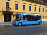 Modulo Elektro-Bus der BKV in Budapest auf dem Burgberg, 7.8.16