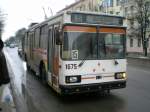 O-Bus in Gomel auf dem Weg zum Bahnhof, 06.01.2009.