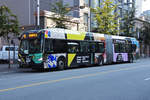 New Flyer Autobus, auf der Linie 10, unterwegs in Vancouver.