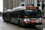 New Flyer DE60LF der Chicago Transit Authority | CTA Buses & Trains, photografiert am 14.