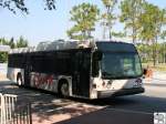 Nova Bus LFS Wagen # 4832 eingestellt bei Disneyland in Orlando.