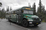 Blue Bird Autobus 170 109 unterwegs im Denali Nationalpark.
