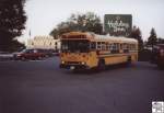 Bluebird All American School Bus.