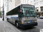 MCI (Motor Coach Industries) D-Serie  New York City Bus  der  Metropolitan Transportation Authority (MTA) .