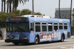 New Flyer D40LF der  City of Santa Monica - Big Blue Bus  # 3838, aufgenommen am 29.