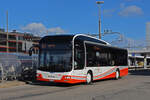 MAN Lions City 55, auf der Linie 63, verlässt die Haltestelle beim Bahnhof Langenthal.