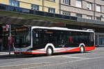 MAN Lions City 68 von Aare Seeland Mobil, auf der Linie 74, bedient am 09.09.2022 die Haltestelle beim Bahnhof Biel.