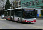 asm Seeland - MAN Lion`s City Nr.38  BE 18401 unterwegs in der Stadt Biel am 05.09.2025
