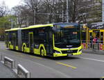 AAGL - MAN Lion`s City Hybrid  Nr.71 unterwegs in der Stadt Basel am 19.03.2023