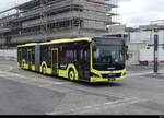 Auto Bus AG Liestal - MAN Lion`s City Hybrid  Nr.86  BL  155236 bei den Provisorischen Haltestellen beim Bhf. Liestal am 08.04.2023