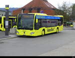 Auto Bus AG Liestal - Mercedes Citaro Nr.55  BL 6276 bei den Provisorischen Haltestellen beim Bhf. Liestal am 08.04.2023