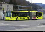 Auto Bus AG Liestal - Mercedes Citaro Nr.80  BL 46534 bei den Provisorischen Haltestellen beim Bhf.