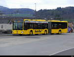 Auto Bus AG Liestal - Mercedes Citaro Nr.82 BL 7222 bei den Provisorischen Haltestellen beim Bhf.
