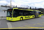 Auto Bus AG Liestal - Mercedes Citaro Nr.91  BL 7421 bei den Provisorischen Haltestellen beim Bhf.