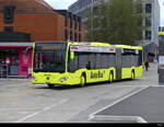 Auto Bus AG Liestal - Mercedes Citaro Nr.94  BL 7183 bei den Provisorischen Haltestellen beim Bhf. Liestal am 08.04.2023