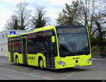 Auto Bus AG Liestal - Mercedes Citaro Nr.66  BL 6260 bei den Provisorischen Haltestellen beim Bhf.