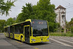 Mercedes Citaro 85 der AAGL, auf der Linie 81, f�hrt am 11.05.2026 durch die St.