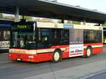 ASKA - MAN Regiobus Nr.5  BE 503083 am warten auf dem Bahnhofplatz in Spiez am 20.09.2007