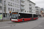 Wärend der Grossbaustelle zwischen Muttenz und Pratteln werden Busse aus Wien als Tram Ersatz auf der Linie 14 eingesetzt.