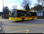 BLT - Mercedes Citaro  Nr.81  BL  7614 unterwegs auf der Linie 60 in Bottmingen am 04.02.2024