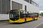Mercedes Citaro 98 der BLT, auf der Tramersatzlinie 11, f�hrt am 20.05.2026 durch die Florenzstrasse.