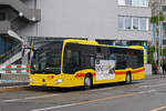 Mercedes Citaro 1 der BLT, f�hrt am 18.05.2026 mit der Fahrschule zur provisorischen Haltestelle der Tramersatzlinie 11.