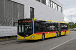 Mercedes Citaro 51 der BLT, auf der Tramersatzlinie 11, f�hrt am 20.05.2026 durch die Florenzstrasse.