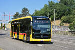 Mercedes eCitaro 1011, auf der Linie 37, f�hrt am 22.06.2026 zur Haltestelle St. Jakob. Aufnahme Basel.