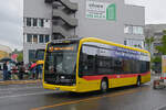 Mercedes eCitaro 1013, auf der Linie 47, f�hrt am 18.05.2026 zur Haltestelle Dreispitz. Aufnahme Basel.