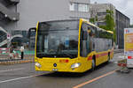 Mercedes Citaro 2 der BLT, auf der Linie 47, f�hrt am 18.05.2026 zur Haltestelle Dreispitz.