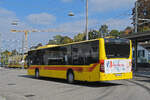 Mercedes Citaro 10, auf der Linie 62, verl�sst am 13.10.2025 die Haltestelle beim Bahnhof Dornach.