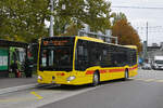 Mercedes Citaro 83, auf der Linie 47, f�hrt am 26.10.2026 bei der Haltestelle St. Jakob ein. Aufnahme Basel.