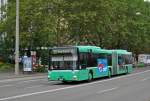 MAN Bus 778 auf der Linie 30 fährt zur Endstation am Badischen Bahnhof. Die Aufnahme stammt vom 09.08.2015.