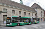 Mercedes Citaro 7005, auf der Linie 48, wartet an der Endstation beim Bahnhof SBB. Die Aufnahme stammt vom 12.04.2016.