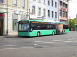 BVB - Mercedes Citaro Nr.716  BS 6675 unterwegs auf der Linie 30 bei den Bushaltestellen vor dem Bahnhof in Basel SBB am 09.05.2016