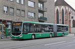 Mercedes Citaro 7027, auf der Linie 34, bedient die Haltestelle Universitätsspital.
