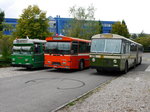 ex BVB, ex Zugerland, ex Bern Mobil - FBW Treffen in Aarberg am 04.09.2016